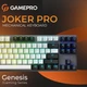 Клавіатура GamePro Genesis Joker MK124G Pro Outemu Red Switch Wireless/Bluetooth/USB UA Gray (MK124G Pro) - зображення 5