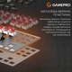 Клавіатура GamePro Genesis Joker MK124G Pro Outemu Red Switch Wireless/Bluetooth/USB UA Gray (MK124G Pro) - зображення 7