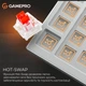 Клавіатура GamePro Genesis Joker MK124G Pro Outemu Red Switch Wireless/Bluetooth/USB UA Gray (MK124G Pro) - зображення 10