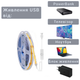 Світлодіодна LED COB стрічка 2 метри із кнопкою USB 5V світильник для підсвічування кухні шаф - зображення 2