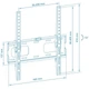 Крепление для телевизора Walfix S-228B кронштейн настенный 26-55" - изображение 7