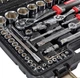 Набір торцевих головок 1/4″ та 1/2″ Vitals Master Impact + Superlock 111 предметів (186169) - зображення 2