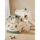 Детский игровой комплекс Amber Mealux KD-B010 White/Green белый-зеленый - изображение 3