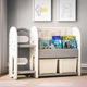 Детский стеллаж для хранения Kubik Mealux KD-E053 White 114х35х76 см - изображение 3