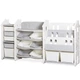 Детский стеллаж для хранения Line Mealux KD-E196 White 185х36х99 см - изображение 1