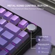 Ігрова механічна клавіатура ATTACK SHARK X85 Gradient Violet - зображення 5