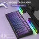 Ігрова механічна клавіатура ATTACK SHARK X85 Gradient Violet - зображення 6