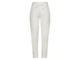 Спортивные штаны Slim Fit из хлопкового пике для женщины Esmara LYCRA® 410784 L Белый - изображение 1