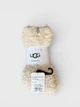 Жіночі шкарпетки UGG Teddi Cozy Crew (1133030-MLK) One size Молочний - зображення 1