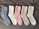 Жіночі шкарпетки UGG Teddi Cozy Crew (1133030-GREY) One size Сірий - зображення 5
