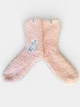 Жіночі шкарпетки UGG Teddi Cozy Crew (1133030-PNK) One size Рожевий - зображення 3