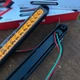 Габаритний світлодіодний LED ліхтар 15 діодів 250×28×19 мм (12–24V) жовтого світіння (статичний/тьмяний режим) для вантажівок та причепів - зображення 6