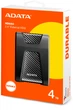 Жесткий диск ADATA DashDrive Durable HD650 4TB AHD650-4TU31-CBK 2.5" USB 3.1 External Black - изображение 4