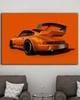 Картина з машиною - Porsche RWB Power - 40х60 см - изображение 3