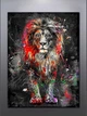Картина для інтерєру з лівом - Lion ART - 90х120 см - зображення 1