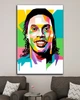 Картина з футболістом - Ronaldinho Art - 60х90 см - зображення 1