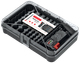 Organizer na baterie Kistenberg 66-502 z testerem KBBT (5905197385587) - obraz 1