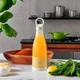 Мини блендер для смузи 300 мл 40 Вт 1200 мАч Mini juice 230×80 мм, портативный, аккумуляторный, в форме бутылки, пластик - изображение 4