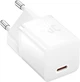 Сетевое зарядное устройство 30W Baseus GaN5 (mini) Fast Charger Type-C 3A быстрая зарядка Power Delivery 3.0+Quick Charge 3.0 (CCGN070502) White - изображение 1