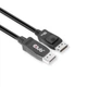 Кабель Club 3D Displayport v1.4 HBR3 [VESA Certified] 8K@60Hz, 4K@144Hz, 32.4Gbps, 2м black (CAC-2068) - изображение 1