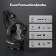 Беспроводные наушники OneOdio Studio Max 1 Bluetooth Hi-Res Wireless/LDAC+3.5мм/6.35мм 1000mAh Black (Studio Max 1 Black) - изображение 3