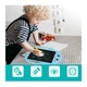 Детский графический планшет для рисования Kids Pad 9'' Color Bunny Blue (2000985000444) - изображение 3