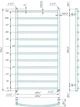 Водяна рушникосушка Mario INOX Класік 1170х630/600 - зображення 4