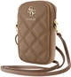 Сумка Guess 4G Quilted Metal Logo Wallet Zipper Pouch Brown (GUWBZPSQSSGW) - зображення 1