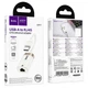 Перехідник Hoco UA41 Crystal USB to RJ45 100 Mbs (0.15m) Apricot - зображення 5
