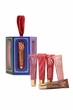 Набор блесков Victoria’s Secret Lip 5-Piece Holiday Lip Gloss Gift Set подарочный сет увлажняющих блесков для губ Виктория Сикрет с ароматами праздничная колекция в коробке - изображение 1