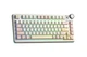 Механічна бездротова (Bluetooth + 2,4G) клавіатура з HOT SWAP AULA AU75, RGB, Bloomfield Switch, 81key, Mac/Win УКР/АНГЛ Milky Pink/Рожево бежева (AU75MP) - изображение 4