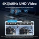 Док-станція USB3.2 Type-C --> HDMI 60Hz/USB 3.0/USB2.0/RJ45/SD/TF/PD 100W Hub 8-in-1 Vention - изображение 5