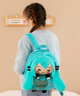 Рюкзак детский плюшевий Мику Хатсуне Miku Hatsune аниме вокалоид большой 30 см бирюзовый (SVS) - изображение 4