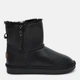 Женские угги низкие кожаные с мехом ITTS 8698-1 37 24 см Черные (ROZ6400172479_2009001217194) - изображение 1