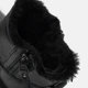 Женские угги низкие кожаные с мехом ITTS 8698-1 37 24 см Черные (ROZ6400172479_2009001217194) - изображение 8