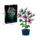 Конструктор Квіти Icons Botanicals LEGO Botanical Гибискус Фіолетовий Hibiscus 10372 сумісний із деталями лего/Lego - зображення 1
