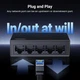 Комутатор Ugreen 5-Port некерований 10/100/1000 Mbps Gigabit Ethernet Switch (CM833) - зображення 5