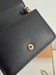 Шкіряний гаманець Crossbody Coach wallet міні сумочка на ланцюжку + подарункове пакування - изображение 3