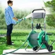 Шланг для поливу Andeca Heavy Duty на котушці з автоматичним намотуванням, комплект з лійкою, 15 м - изображение 2