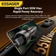 Автомобільний зарядний пристрій ESSAGER ES-CC18 73Wmax (PPS PD3.0 QC3.0) 1A+1C Power Display Grey (43710) - зображення 5