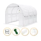 Садовая теплица парник LEOBRO Garden 6м2 White (LB-G101-WHT) - изображение 1