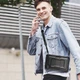 Протиударний чохол з підставкою та ремінцем Shockprof Carbon для планшета Samsung Galaxy Tab A11 8.7" / Tab A9 8.7" (SM-X135, SM-X130, SM-X115, SM-X110) - зображення 9
