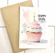 Листівка з конвертом 9 х 13 см Happy birthday (cpc) - изображение 1