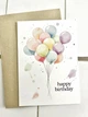 Листівка з конвертом 9 х 13 см Happy birthday (bcf) - изображение 2