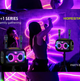 Беспроводная портативная Bluetooth колонка Hopestar PARTYBOX 120 Вт с караоке, 2 беспроводными микрофонами, BT 5.3, USB, AUX, TF, TWS, аккумуляторная, чёрная - изображение 9