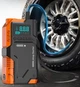 Пуско-зарядное устройство Бустер для авто Jump Starter JKUOO JK25 — 22 800 mAh, 12V, 1200A / 2500A, с компрессором 150 PSI и LED-фонарём Orange - изображение 5