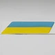 Наклейка эмблема флаг Украины (акрил, глянец) 6,3*3,2 см - изображение 3