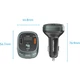 FM модулятор Vention PD 54W 3-Port USB (C+A+A) LED/USB Flash/Bluetooth, вольтметр (FFLB0) - изображение 11