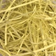 Декоративный бумажный наполнитель для подарочных коробок и пакетов лимонно-желтый 50 г - изображение 2