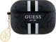 Etui Guess 4G Printed Stripes Charm do Apple AirPods Pro 2 (2022/2023) Black (GUAP2P4RPSK) - obraz 1